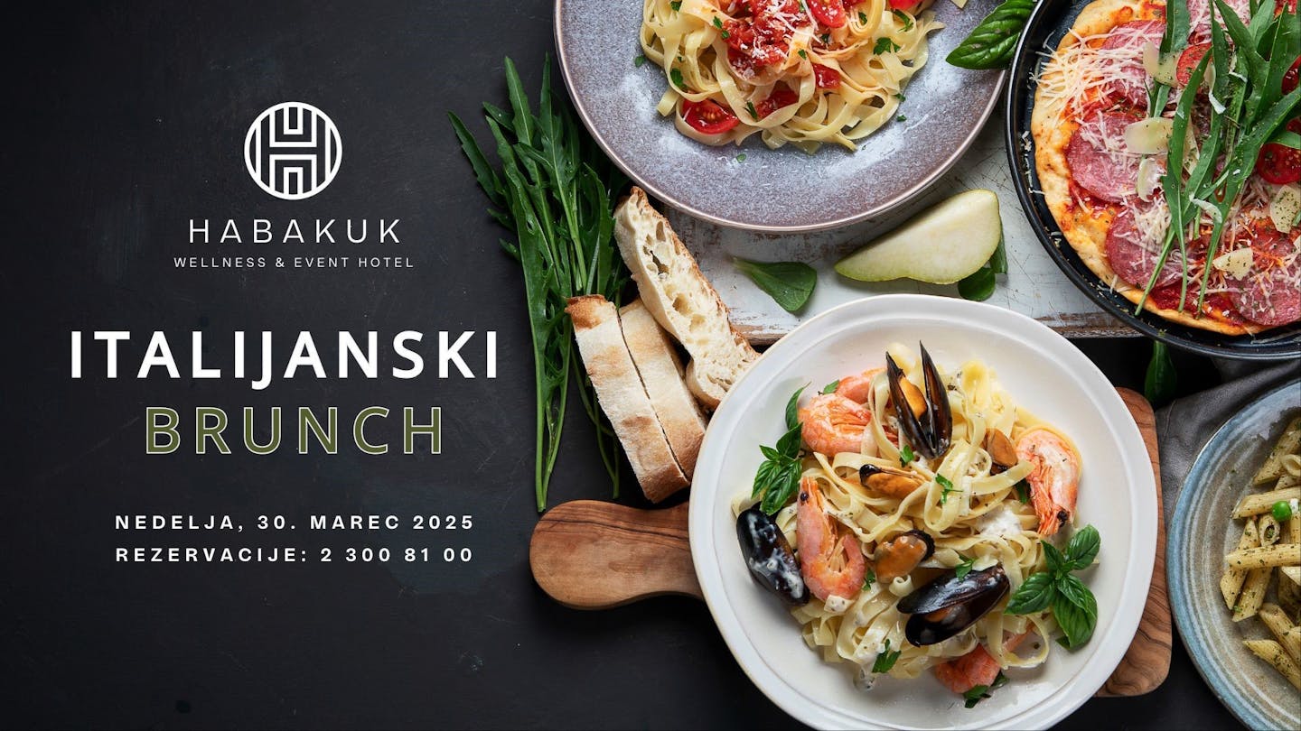 Italijanski brunch v Hotelu Habakuk